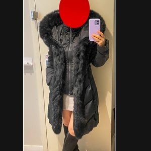 Elie Tahari real fox fur coat - XS (0 and 2)